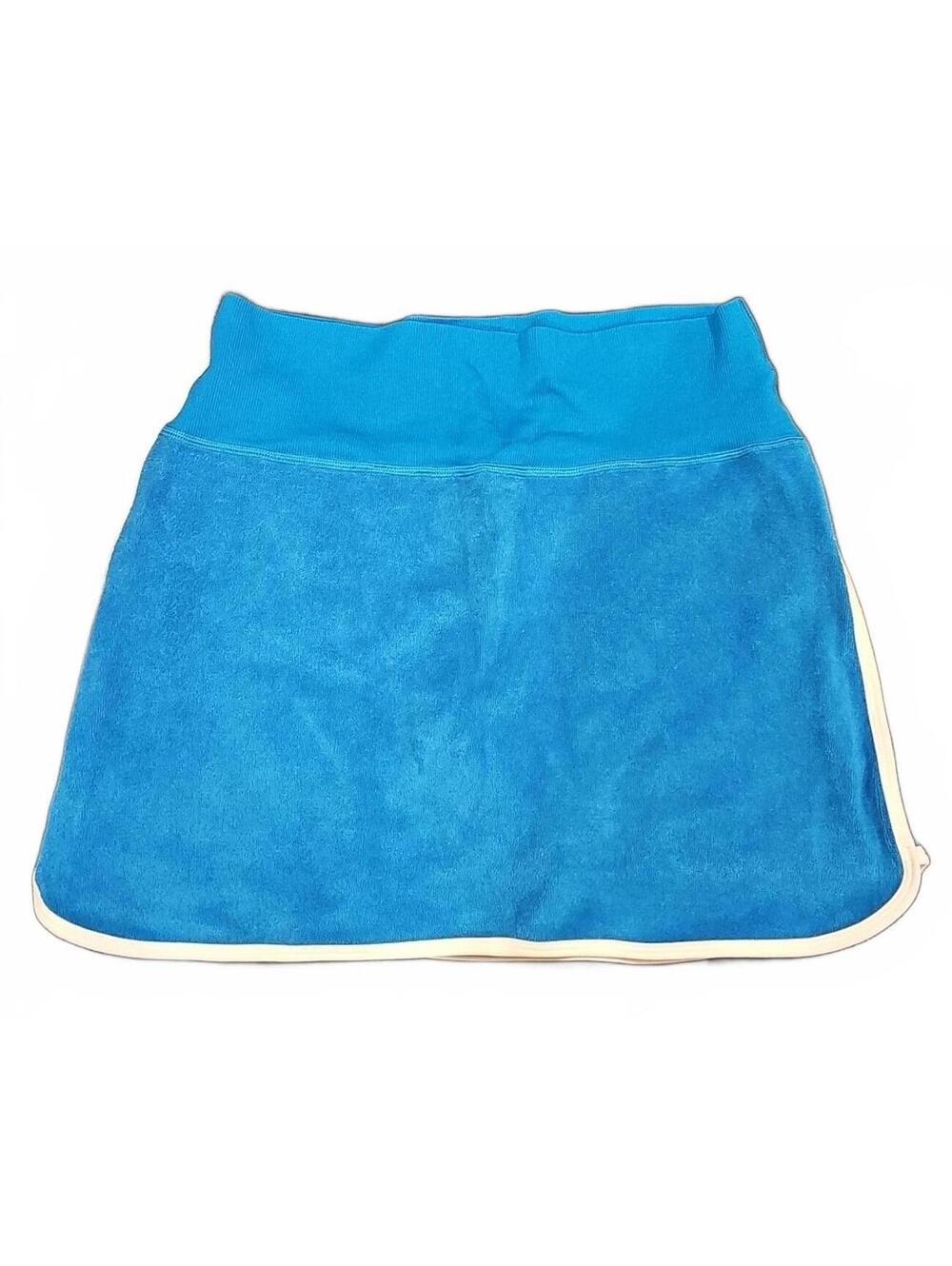Offline Aerie Hole In One Blue Terry Shirt Skort White Strip Resort Golf M  NWT